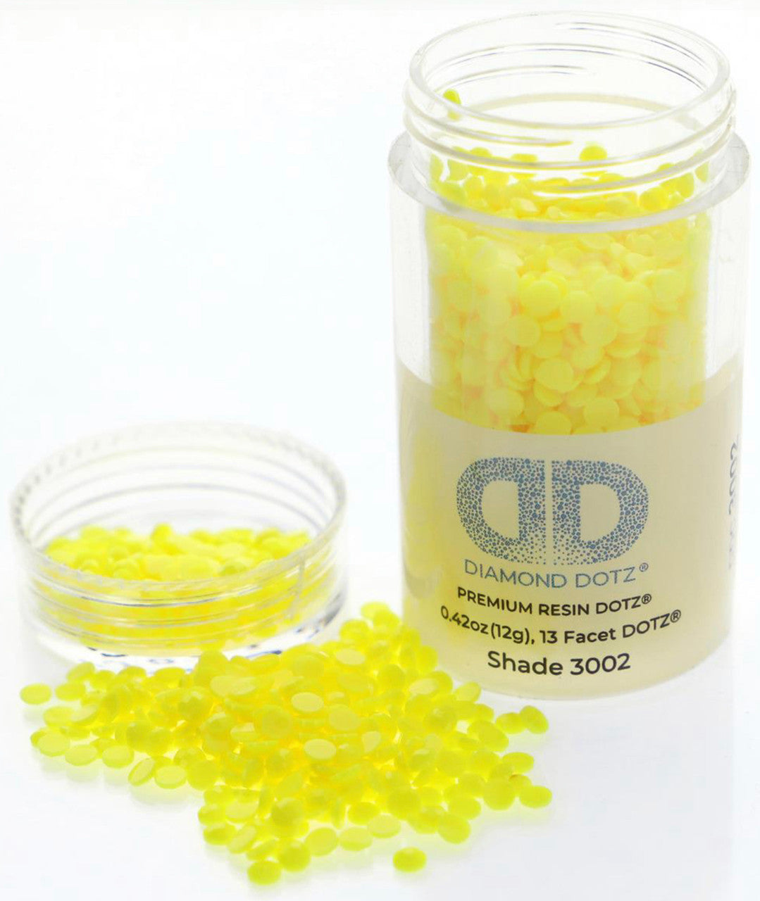 Gemas Diamond Dotz Freestyle 2,8 mm 12 g Amarillo neón 3002